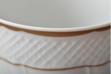 中古　ハンガリー　HOLLOHAZA(ホロハーザ)　Pannonia(パノニア)　カップ&ソーサー6客セット(洋食器)(R-044534)