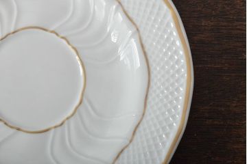 中古　ハンガリー　HOLLOHAZA(ホロハーザ)　Pannonia(パノニア)　カップ&ソーサー6客セット(洋食器)(R-044534)