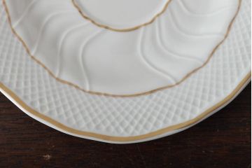 中古　ハンガリー　HOLLOHAZA(ホロハーザ)　Pannonia(パノニア)　カップ&ソーサー6客セット(洋食器)(R-044534)