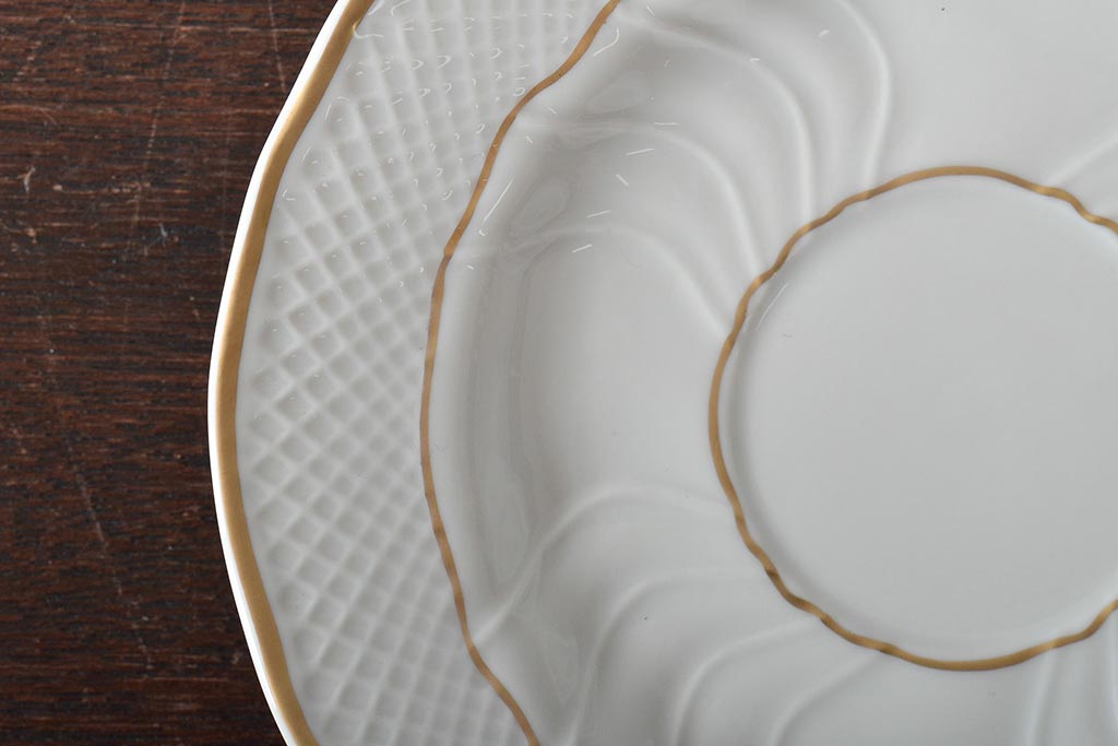 中古　ハンガリー　HOLLOHAZA(ホロハーザ)　Pannonia(パノニア)　カップ&ソーサー6客セット(洋食器)(R-044534)