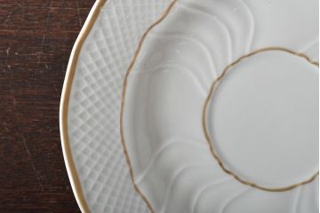 中古　ハンガリー　HOLLOHAZA(ホロハーザ)　Pannonia(パノニア)　カップ&ソーサー6客セット(洋食器)(R-044534)