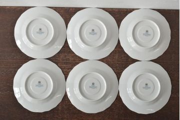 中古　ハンガリー　HOLLOHAZA(ホロハーザ)　Pannonia(パノニア)　カップ&ソーサー6客セット(洋食器)(R-044535)