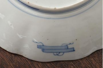 幕末〜明治　伊万里焼　色絵金彩兎図　7寸皿3枚(中皿)(R-044541)