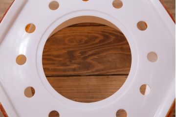 レトロ照明　昭和中期　松下電工(ナショナル)　激レアデザイン!レトロポップで可愛らしい天井照明(ペンダントライト)(R-044552)