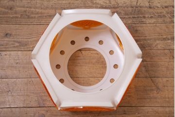 レトロ照明　昭和中期　松下電工(ナショナル)　激レアデザイン!レトロポップで可愛らしい天井照明(ペンダントライト)(R-044552)