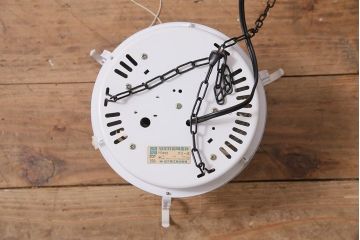 レトロ照明　昭和中期　松下電工(ナショナル)　激レアデザイン!レトロポップで可愛らしい天井照明(ペンダントライト)(R-044552)