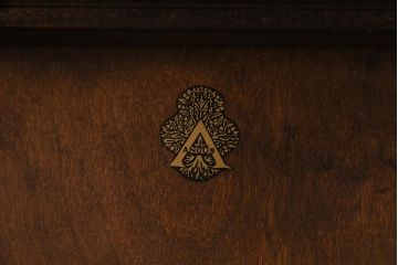 アンティーク家具　イギリスアンティーク　GUNN(ガン)社　ウォールナット材　クラシカルな魅力あふれるスタッキングブックケース(本棚、収納棚、キャビネット)(R-044564)