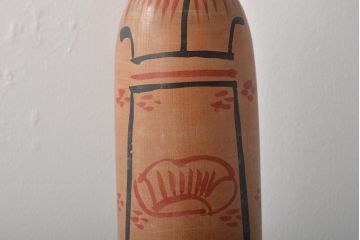 昭和47年　秋田木地山　小椋久太郎 作　こけし　39.5cm　郷土玩具　伝統こけし(R-044578)