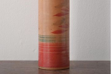 鎌田文市 作　こけし　36.5cm　六八才(六十八)　伝統こけし(R-044580)