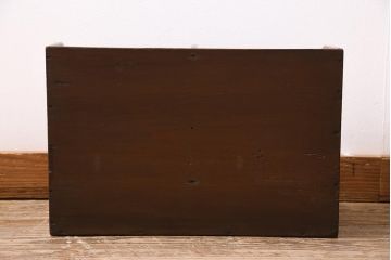 アンティーク雑貨　昭和初期　シックな色合いが魅力のブックスタンド(本立て)(R-044590)