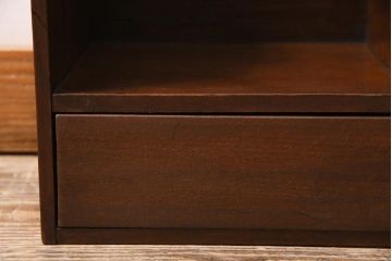 アンティーク雑貨　昭和初期　シックな色合いが魅力のブックスタンド(本立て)(R-044590)