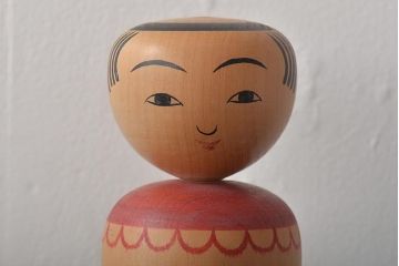 坂下隆男　村井福太郎　小松五平　渡辺喜平　伝統こけし4本セット(R-044606)