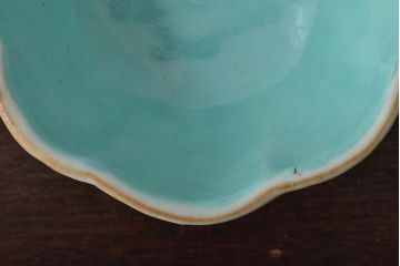 明治期　色絵小鉢4点(花文、中国李朝?)(R-044614)