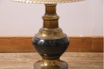 ビンテージ　DREXEL HERITAGE(ドレクセルヘリテイジ)　真鍮　アンティークテイストなテーブルランプ(スタンドライト、ナイトランプ、卓上照明、ヴィンテージ)(R-044615)