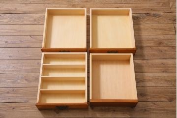 中古美品　横浜ダニエル(daniel)　A-203　優雅なチャイナキャビネット(食器棚、収納棚)(定価約84万円)(R-044621)
