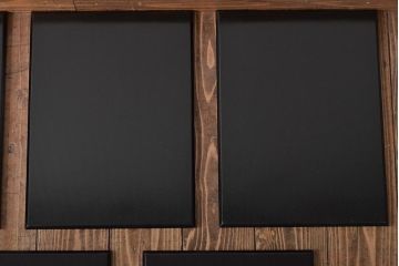能作　黒渕朱　会席膳5客(漆器、茶道具、盆)(R-044629)