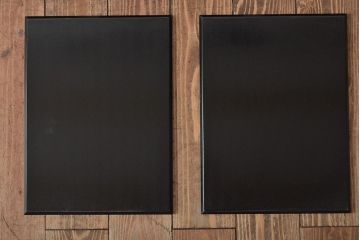 能作　黒渕朱　会席膳5客(漆器、茶道具、盆)(R-044629)