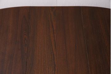 イギリスヴィンテージ　ERCOL(アーコール)　オーバル型エクステンションテーブル(ダイニングテーブル、ラウンドテーブル、ビンテージ)(R-044665)