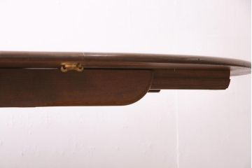 イギリスヴィンテージ　ERCOL(アーコール)　オーバル型エクステンションテーブル(ダイニングテーブル、ラウンドテーブル、ビンテージ)(R-044665)
