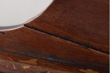 江戸〜明治　金唐草蒔絵　刀掛け(武具、刀装具)(R-044670)