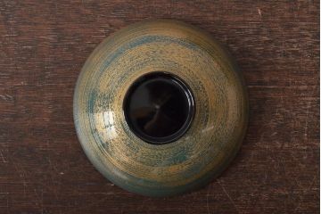 輪島塗　金かすみ　蒔絵　黒塗　丸形　吸物椀5客(蓋付き椀、お椀、漆器)(R-044673)