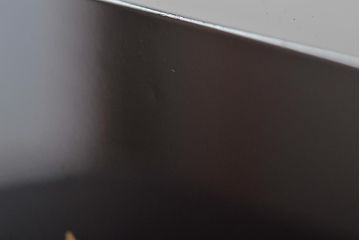 大正〜昭和初期　市屋漆器店　金彩銀彩　扇面　蒔絵　木製文箱(手許箱)(R-044674)