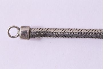 ヴィンテージアクセサリー　イギリス　シルバー925　マーブルグリーンのビンテージブレスレット(R-044695)