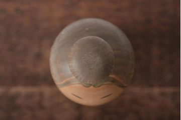 古い　一雪　銘　伝統こけし　30cm(郷土玩具)(R-044718)