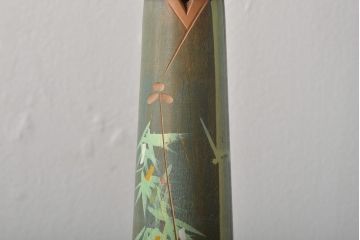 古い　一雪　銘　伝統こけし　30cm(郷土玩具)(R-044718)