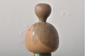 古い　一雪　銘　伝統こけし　30cm(郷土玩具)(R-044718)