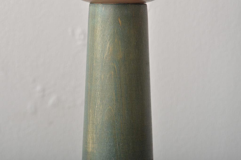 古い　一雪　銘　伝統こけし　30cm(郷土玩具)(R-044718)