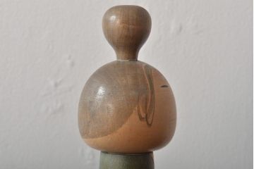 古い　一雪　銘　伝統こけし　30cm(郷土玩具)(R-044718)