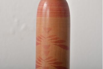 鎌田文市作　伝統こけし　25cm　六八才(郷土玩具)(R-044719)