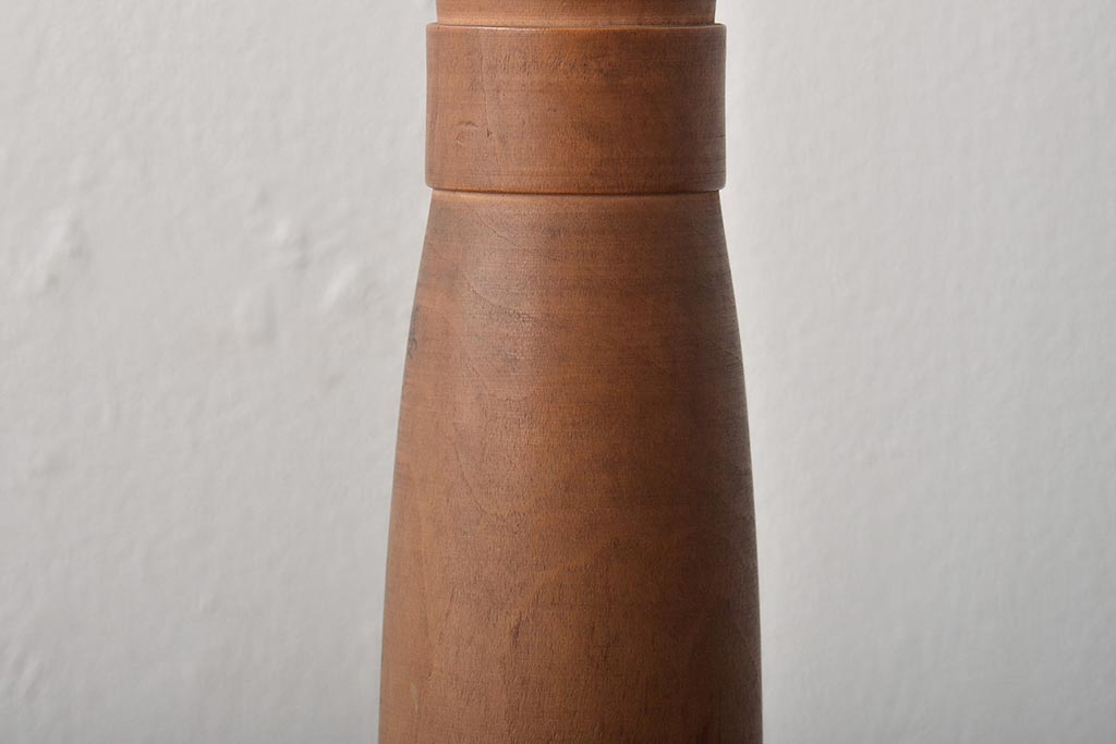 古い　花巻こけし　29.5cm　宮沢賢治　「雨ニモ負ケズ」　詩入(郷土玩具)(R-044735)