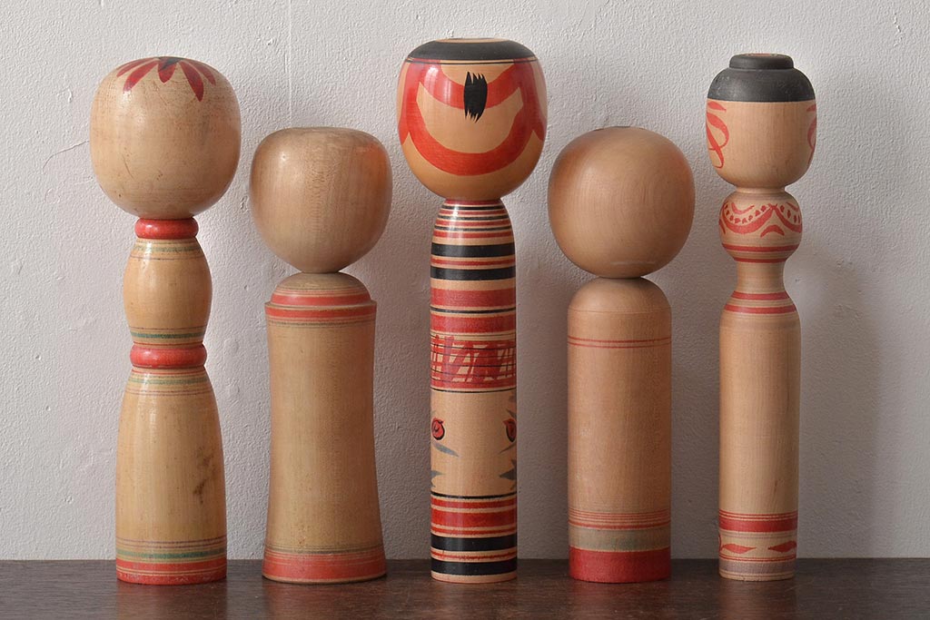 千趣会淑女こけし　郷土玩具　アレキサンダージラードやミッドセンチュリー、民芸好き 千趣会淑女こけし 郷土玩具 アレキサンダージラードやミッド