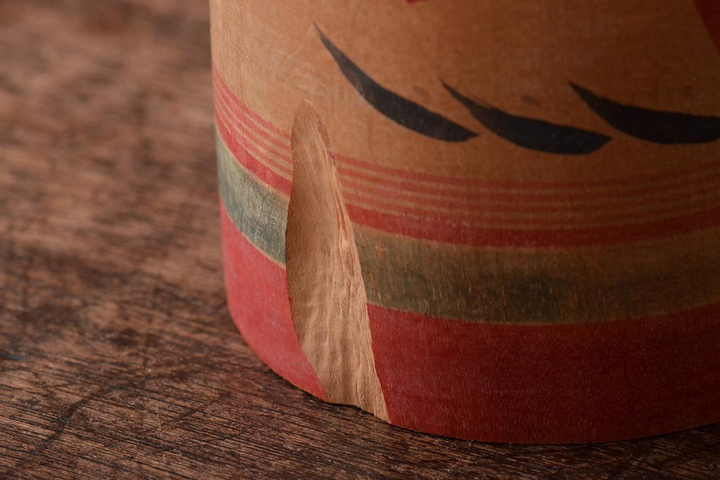 古い　伝統こけし5本(郷土玩具、英裕、阿部国敏、靖など)(R-044740)