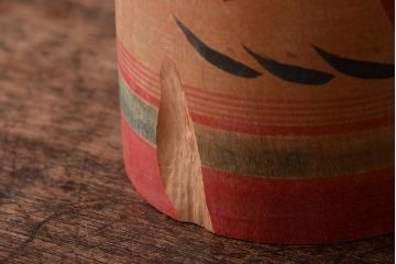 古い　伝統こけし5本(郷土玩具、英裕、阿部国敏、靖など)(R-044740)