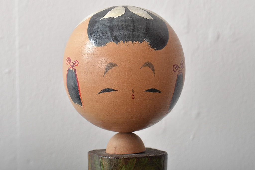 古い　伝統こけし7本(はしめ、かつら、春男、郷土玩具)(R-044742)