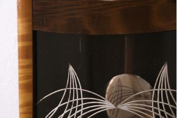 昭和レトロ　EIKEISHA(栄計舎)　SUPER DELUXE　高級感漂う振り子掛時計(柱時計、壁掛け時計)(R-044747)