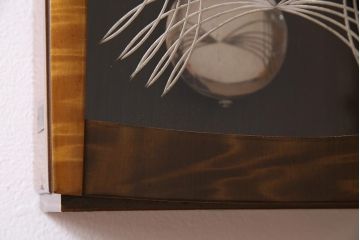 昭和レトロ　EIKEISHA(栄計舎)　SUPER DELUXE　高級感漂う振り子掛時計(柱時計、壁掛け時計)(R-044747)