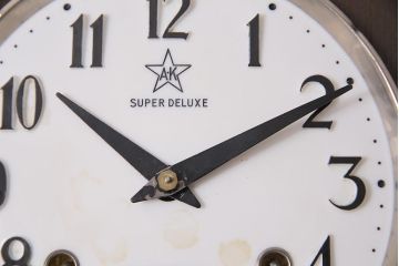 昭和レトロ　EIKEISHA(栄計舎)　SUPER DELUXE　高級感漂う振り子掛時計(柱時計、壁掛け時計)(R-044747)