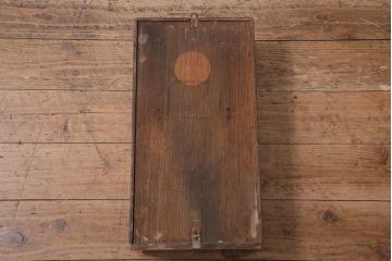 昭和レトロ　EIKEISHA(栄計舎)　SUPER DELUXE　高級感漂う振り子掛時計(柱時計、壁掛け時計)(R-044747)