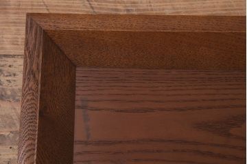 アンティーク雑貨　指物工芸　桑香盆(煎茶盆、四方盆、香盆、香道具)(R-044754)