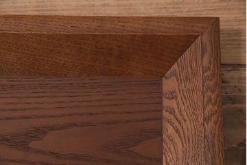 アンティーク雑貨　指物工芸　桑香盆(煎茶盆、四方盆、香盆、香道具)(R-044754)