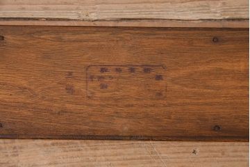 アンティーク雑貨　栓材　和空間にぴったりな透かし入りの帽子掛け(壁付け)(R-044758)