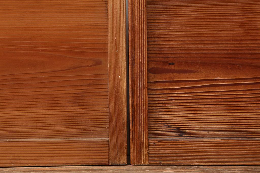 ヴィンテージ建具 　昭和中期　和レトロな雰囲気漂う障子戸4枚セット　(R-044768)