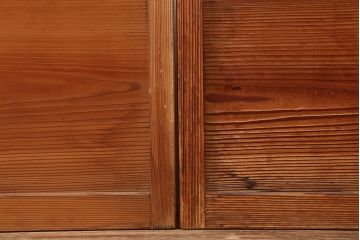 ヴィンテージ建具 　昭和中期　和レトロな雰囲気漂う障子戸4枚セット　(R-044768)