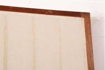 アンティーク建具 　和レトロな雰囲気漂う障子戸4枚セット(引き戸、建具)(R-044768)
