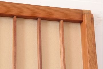 ヴィンテージ建具　昭和中期 　和レトロな雰囲気漂う障子戸4枚セット(R-044769)