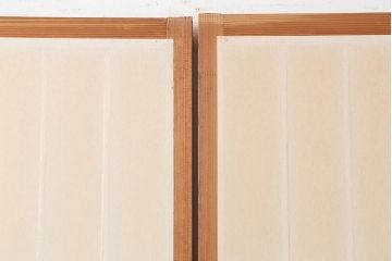 ヴィンテージ建具　昭和中期 　和レトロな雰囲気漂う障子戸4枚セット(R-044769)